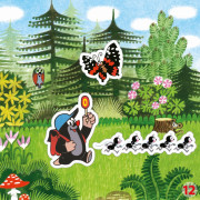 Hraj sa so samolepkami Krtko