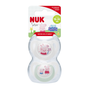 Cumlík Star Peppa Pig (18+ m) 2 ks Nuk