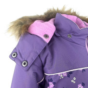 Dievčenská bunda lyžiarska zimná Pidilidi