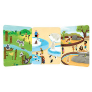 Hra so silikónovými samolepkami Zoo