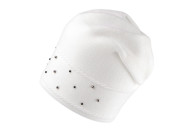 Dámska/dievčenská zimná čiapka s perlami Lamblook