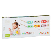 Naše mamičky - navliekací set - 14 drevených dielov Cubika