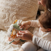 Senzorická textilná kocka Rabbit Karo BabyOno