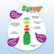 Squeasy Gear Silikónová fľaša 480 ml