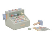 Pokladňa so skenerom a čítačkou kariet drevená Little Dutch