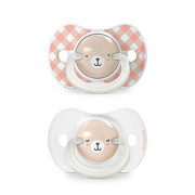 Cumlík fyziologický Deň & Noc silikón Wild & Free 6-18 m 2 ks Suavinex