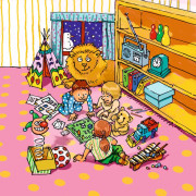 Mini hra pre deti Čarodejnícky duel ABC Haba