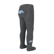 Pančucháče s protišmykom 3x ABS veľ. 92/98 tm. šedej polície Be Snazzy