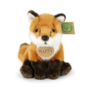 Plyšová líška sediaca 18 cm Eco-Friendly Rappa