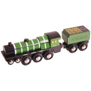 Drevená replika lokomotíva Flying Scotsman Bigjigs Rail