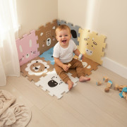 Penová podložka Puzzle 30x30 cm 9 ks Zopa