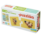 Náučné puzzle 20 dielikov Puzzlika - Moja rodina