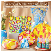 Sada na mramorovanie 6 farieb Jarmelo
