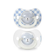 Cumlík fyziologický Deň & Noc silikón Wild & Free 0-6 m 2 ks Suavinex