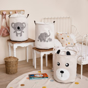 Kôš na hračky bavlnený uzatvárateľný 43 l Sipo