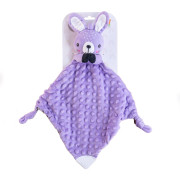 Zaspávač babyted hryzátko, hrkálka plyš 25x25 cm 0 m+