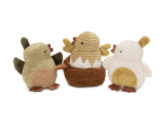 Vtáčia búdka s vtáčikmi textilná Tiny Park Jollein