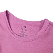 Šaty tenké s dlhým rukávom Outlast® UV 50+ tm. staroružové Little Angel