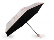 Detský skladací mini dáždnik mačka s rukoväťou labka