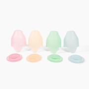 Silikónové viečka na fľašu 2 ks Pura