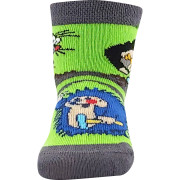 Ponožky dojčenské Krtko obrázkové mix pre chlapcov (3 páry)