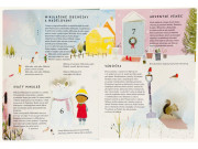 Leporelo 24 dní do Vianoc ilustrácie Richard Jones