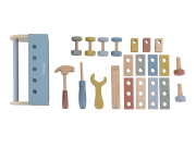 Box s náradím drevený Blue Little Dutch