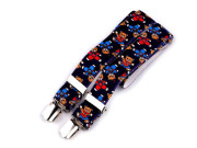 Traky- traky detské s potlačou 2,5 x 60 cm