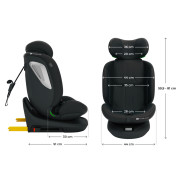 Autosedačka i-Grow 2 Plus (40 – 150 cm) Kinderkraft