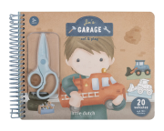 Kniha s vystrihovacími autami Jim Little Dutch