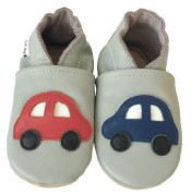 Kožené capáčky Barefoot Veľ. XXL (2-3 roky) Hopi Hop