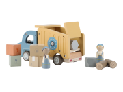 Nákladiak so sklápačkou drevený Little Dutch