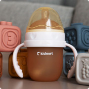 Dojčenská fľaša pre dojčené deti Eple 150 ml 0 - 3 m Kidnort