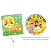 Tvorenie s nálepkami Na savane Créa Lign