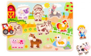 Vkladacie puzzle Farma