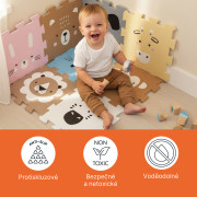 Penová podložka Puzzle 30x30 cm 9 ks Zopa