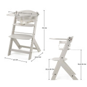 Stolička jedálenská Enock Kinderkraft