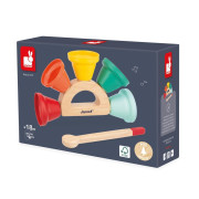 Drevený hudobný nástroj pre deti Zvončeky Janod Gioia