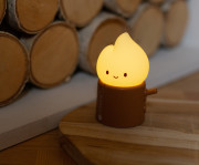 LED nočná lampička - mini plamienok Mary's