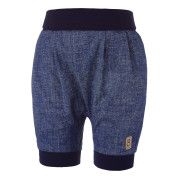 Šortky tenké háremky denim vzor Little Angel
