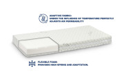 Detský matrac do postieľky Flexible, 120x60 cm, 11 cm