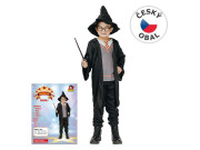 Šaty na karneval kúzelník 120-130 cm