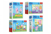 Minipuzzle Prasiatko Peppa / Peppa Pig 4 druhy, 20 dielikov