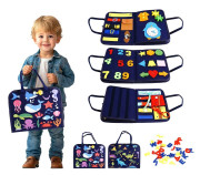 Senzorické busy kniha Vodný/Dino svet