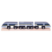 Rýchlik Eurostar E320 + 3 koľaje Bigjigs Rail