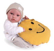 Realistická bábika bábätko s celovinylovým telom 42 cm Erika 50423 Antonio Juan