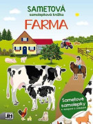 Zamatová samolepková knižka Farma