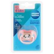 Cumlík silikónový čerešnička Exotic animals 6 - 18 m 1 ks Canpol babies