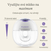Odsávačka materského mlieka Handsfree Solo Lansinoh