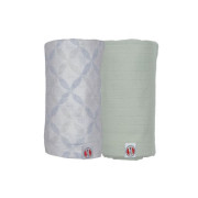 Swaddler Solid Matcha 2balenie 110 x 110 cm Lodger
